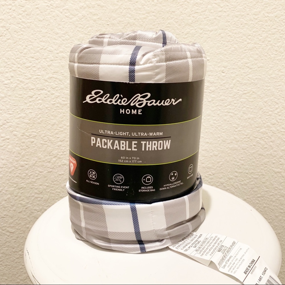 Eddie Bauer Primaloft Packable Down Throw